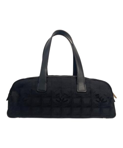 CHANEL（シャネル）CHANEL (シャネル) ニュートラベルライン ミニボストンバッグ ブラック サイズ:ミニの古着・服飾アイテム