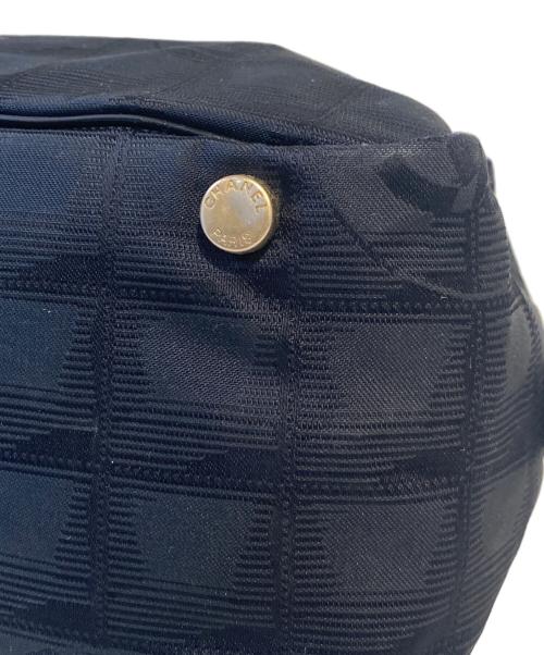 CHANEL（シャネル）CHANEL (シャネル) ニュートラベルライン ミニボストンバッグ ブラック サイズ:ミニの古着・服飾アイテム