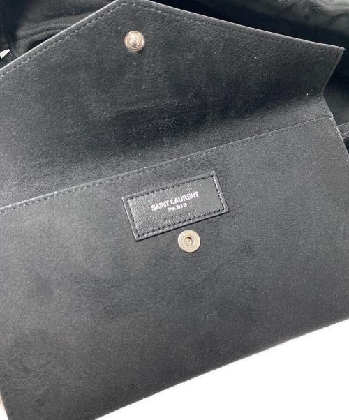 Saint Laurent Paris（サンローランパリ）Saint Laurent Paris (サンローランパリ) TEDDY BACK PACK ブラックの古着・服飾アイテム