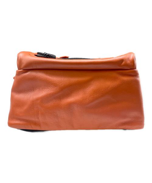 TOD'S（トッズ）TOD'S (トッズ) レザーバックパック オレンジの古着・服飾アイテム