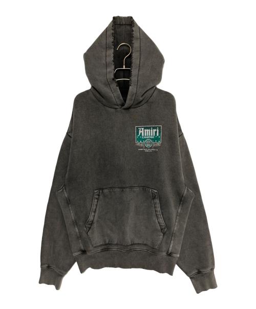 AMIRI（アミリ）AMIRI (アミリ) ヴィンテージクリスタルラウンジフーディー グレー サイズ:Sの古着・服飾アイテム