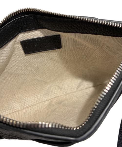 BOTTEGA VENETA（ボッテガベネタ）BOTTEGA VENETA (ボッテガベネタ) ディアゴミディアムポーチ ブラックの古着・服飾アイテム