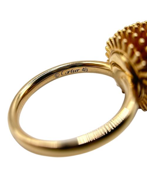 Cartier（カルティエ）Cartier (カルティエ) カクテュス ドゥ カルティエ リング サイズ:49の古着・服飾アイテム