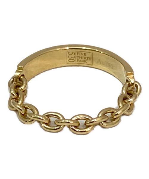 FIVE THIRTY PARK（ファイブサーティーパーク）FIVE THIRTY PARK (ファイブサーティーパーク) Block Ring サイズ:6号の古着・服飾アイテム