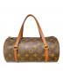 LOUIS VUITTON（ルイ ヴィトン）の古着「パピヨンPM/ハンドバッグ」｜ブラウン