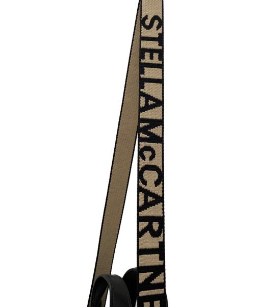 STELLA McCARTNEY（ステラマッカートニー）STELLA McCARTNEY (ステラマッカートニー) ロゴシアリングショルダーバッグ ブラック×ホワイトの古着・服飾アイテム