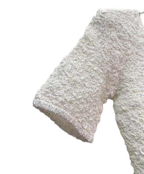 GANNI（ガニー）GANNI (ガニー) 半袖カットソー ホワイト サイズ:36の古着・服飾アイテム