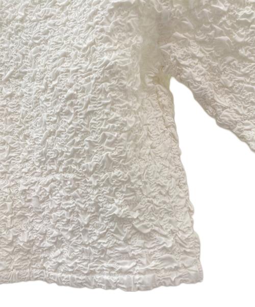 GANNI（ガニー）GANNI (ガニー) 半袖カットソー ホワイト サイズ:36の古着・服飾アイテム