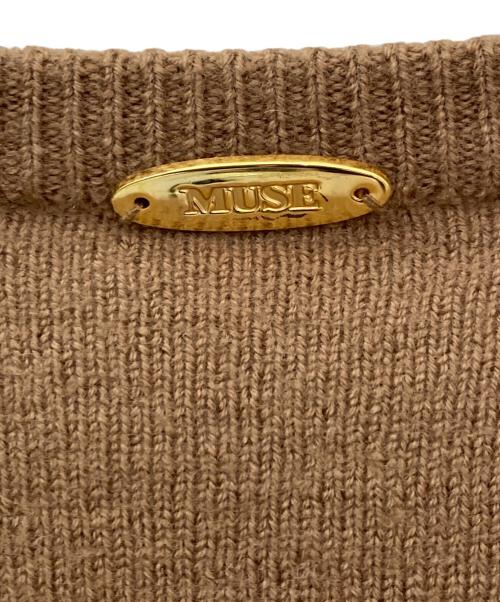 DEUXIEME CLASSE（ドゥーズィエム クラス）DEUXIEME CLASSE (ドゥーズィエム クラス) WISHクルネックニットプルオーバー ブラウン サイズ:Freeの古着・服飾アイテム