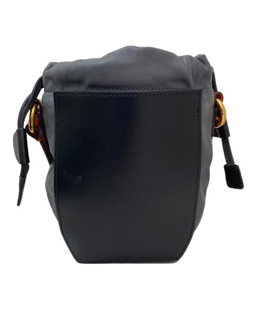 MARNI（マルニ）MARNI (マルニ) ガセットショルダーバッグ グレーの古着・服飾アイテム