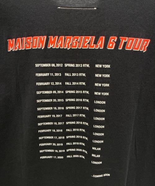 MM6 Maison Margiela（エムエムシックスメゾンマルジェラ）MM6 Maison Margiela (エムエムシックスメゾンマルジェラ) プリントTシャツ ブラック サイズ:Sの古着・服飾アイテム
