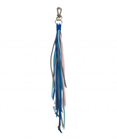 中古・古着通販】LOEWE (ロエベ) Leather Fringe Bag Charm タッセル