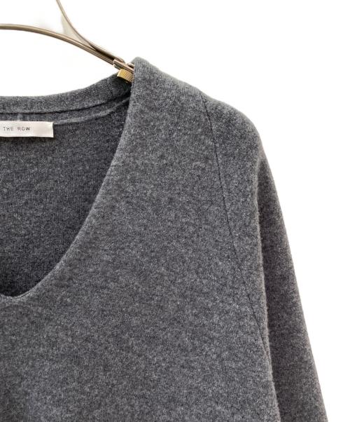 THE ROW（ザ ロウ）THE ROW (ザ ロウ) Vネックニット グレー サイズ:XSの古着・服飾アイテム