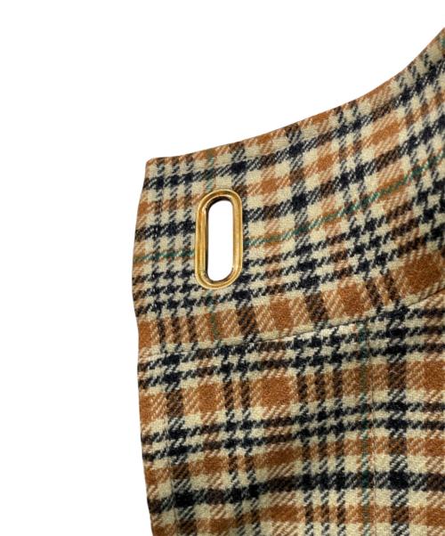 BURBERRY（バーバリー）BURBERRY (バーバリー) ポンチョ/ポンチョコート ブラウン サイズ:Mの古着・服飾アイテム