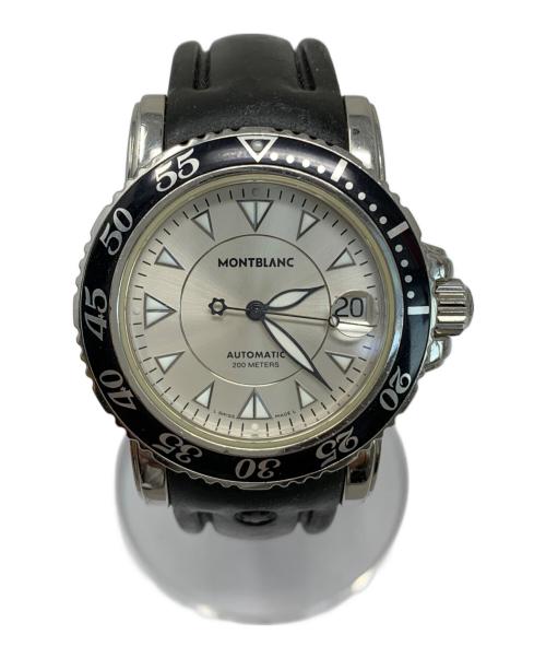 MONTBLANC（モンブラン）MONTBLANC (モンブラン) MONTBLANC マイスターシュテュック 腕時計 ブラックの古着・服飾アイテム