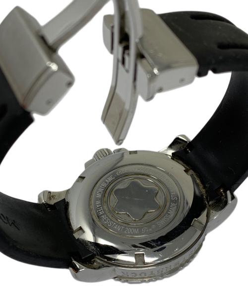 MONTBLANC（モンブラン）MONTBLANC (モンブラン) MONTBLANC マイスターシュテュック 腕時計 ブラックの古着・服飾アイテム