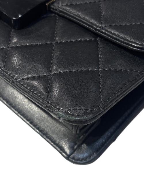 CHANEL（シャネル）CHANEL (シャネル) マトラッセ ビューティーロック チェーンショルダーバッグ/Matelassé Beauty Lock Chain Shoulder Bag ブラックの古着・服飾アイテム