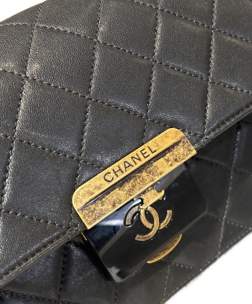 CHANEL（シャネル）CHANEL (シャネル) マトラッセ ビューティーロック チェーンショルダーバッグ/Matelassé Beauty Lock Chain Shoulder Bag ブラックの古着・服飾アイテム