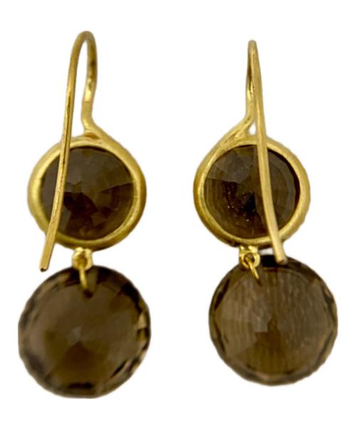 Marie-Helene de Taillac（マリーエレーヌドゥタイヤック）Marie-Helene de Taillac (マリーエレーヌドゥタイヤック) 2連ピアスの古着・服飾アイテム