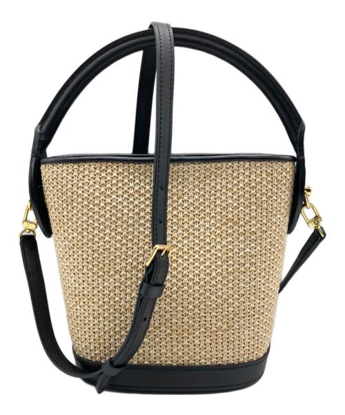 LOUIS VUITTON（ルイ ヴィトン）LOUIS VUITTON (ルイ ヴィトン) Petit Bucket/プティ・バケット/2wayバッグ ブラック×ベージュ サイズ:-の古着・服飾アイテム