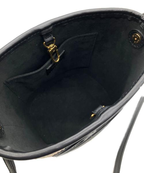 LOUIS VUITTON（ルイ ヴィトン）LOUIS VUITTON (ルイ ヴィトン) Petit Bucket/プティ・バケット/2wayバッグ ブラック×ベージュ サイズ:-の古着・服飾アイテム