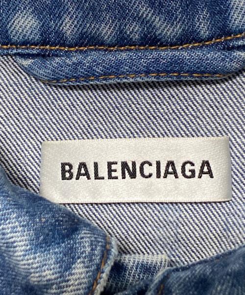 BALENCIAGA（バレンシアガ）BALENCIAGA (バレンシアガ) バックロゴ デニムジャケット インディゴ サイズ:34の古着・服飾アイテム