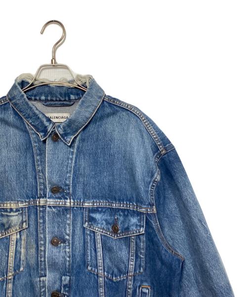 BALENCIAGA（バレンシアガ）BALENCIAGA (バレンシアガ) バックロゴ デニムジャケット インディゴ サイズ:34の古着・服飾アイテム