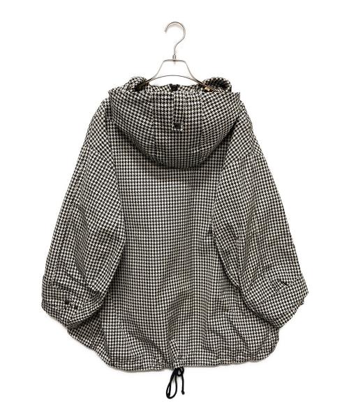 Christian Dior（クリスチャン ディオール）Christian Dior (クリスチャン ディオール) Houndstooth Hooded Anorak/アノラックパーカー ブラック サイズ:XSの古着・服飾アイテム