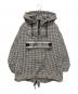Christian Dior（クリスチャン ディオール）の古着「Houndstooth Hooded Anorak/アノラックパーカー」｜ブラック