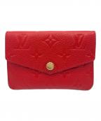 LOUIS VUITTONルイ ヴィトン）の古着「ポシェットクレ/モノグラムコインケース/コンパクトウォレット」｜レッド