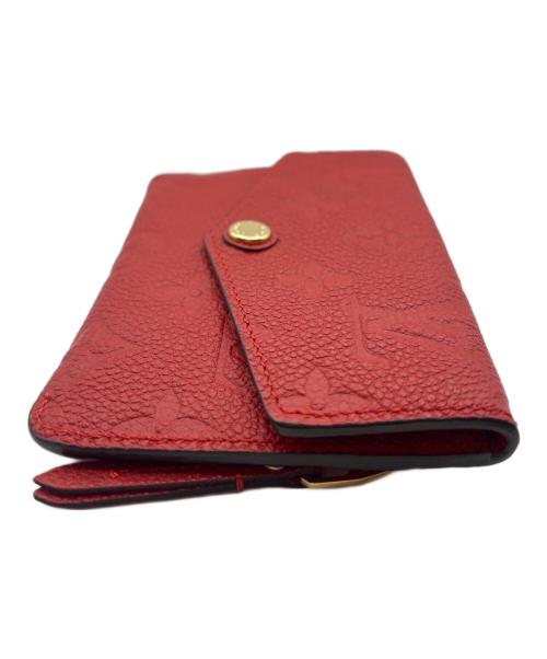LOUIS VUITTON（ルイ ヴィトン）LOUIS VUITTON (ルイ ヴィトン) ポシェットクレ/モノグラムコインケース/コンパクトウォレット レッド サイズ:-の古着・服飾アイテム