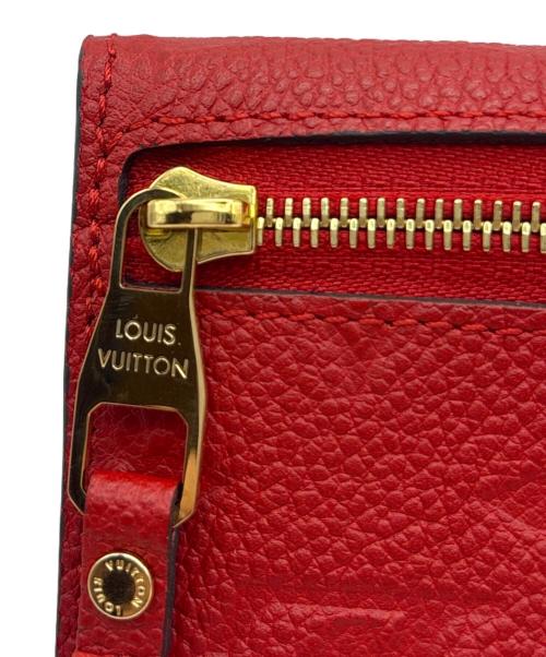 LOUIS VUITTON（ルイ ヴィトン）LOUIS VUITTON (ルイ ヴィトン) ポシェットクレ/モノグラムコインケース/コンパクトウォレット レッド サイズ:-の古着・服飾アイテム