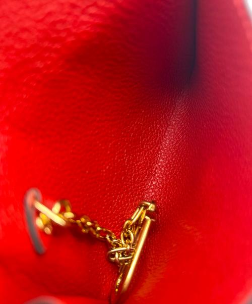LOUIS VUITTON（ルイ ヴィトン）LOUIS VUITTON (ルイ ヴィトン) ポシェットクレ/モノグラムコインケース/コンパクトウォレット レッド サイズ:-の古着・服飾アイテム