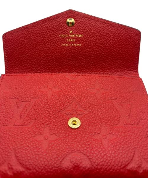 LOUIS VUITTON（ルイ ヴィトン）LOUIS VUITTON (ルイ ヴィトン) ポシェットクレ/モノグラムコインケース/コンパクトウォレット レッド サイズ:-の古着・服飾アイテム