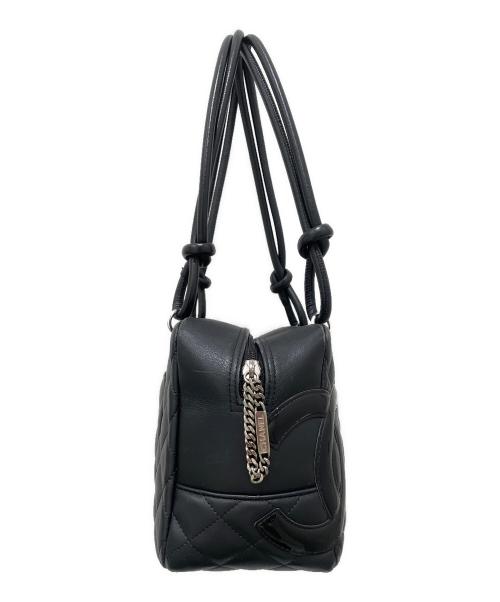 CHANEL（シャネル）CHANEL (シャネル) カンボンライン ボウリングバッグ/ボーリングバッグ ブラックの古着・服飾アイテム