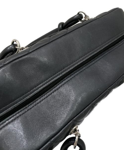 CHANEL（シャネル）CHANEL (シャネル) カンボンライン ボウリングバッグ/ボーリングバッグ ブラックの古着・服飾アイテム