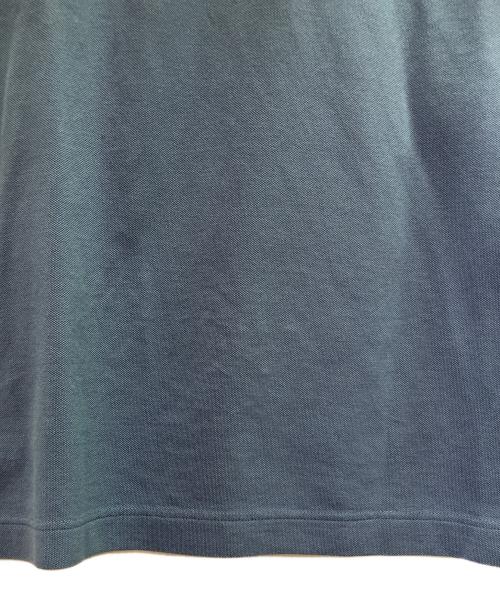 HERMES（エルメス）HERMES (エルメス) 鹿の子ポロシャツ ブルー サイズ:XLの古着・服飾アイテム