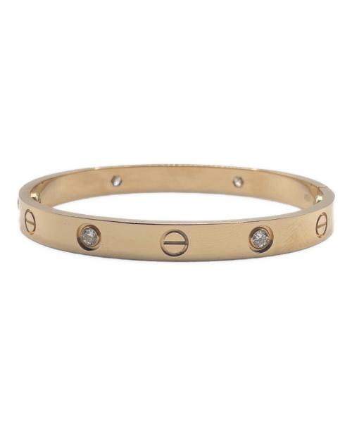 Cartier（カルティエ）Cartier (カルティエ) ラブ ハーフダイヤ ブレスレット 旧型 サイズ:16の古着・服飾アイテム