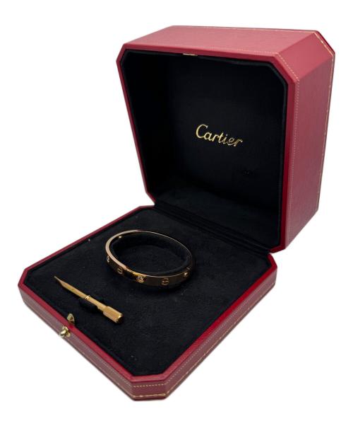 Cartier（カルティエ）Cartier (カルティエ) ラブ ハーフダイヤ ブレスレット 旧型 サイズ:16の古着・服飾アイテム