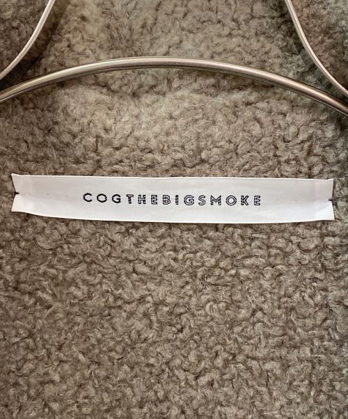 COGTHEBIGSMOKE（コグザビッグスモーク）COGTHEBIGSMOKE (コグザビッグスモーク) GIGI RAGLAN COAT グレージュ サイズ:Freeの古着・服飾アイテム
