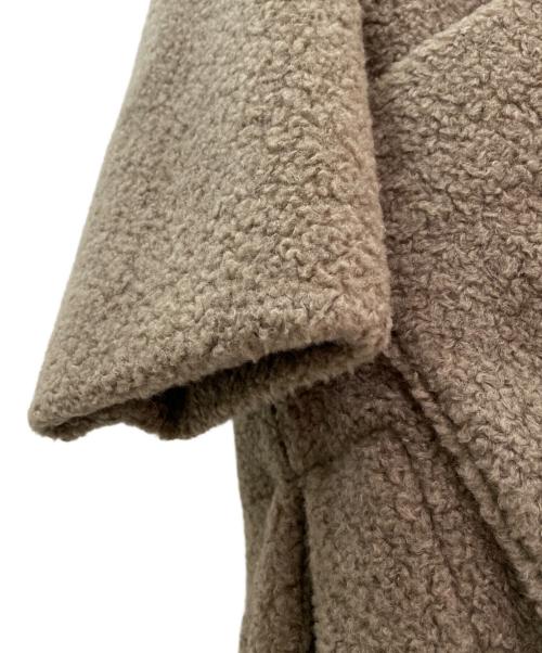 COGTHEBIGSMOKE（コグザビッグスモーク）COGTHEBIGSMOKE (コグザビッグスモーク) GIGI RAGLAN COAT グレージュ サイズ:Freeの古着・服飾アイテム