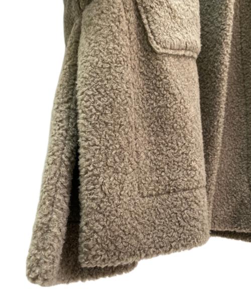 COGTHEBIGSMOKE（コグザビッグスモーク）COGTHEBIGSMOKE (コグザビッグスモーク) GIGI RAGLAN COAT グレージュ サイズ:Freeの古着・服飾アイテム