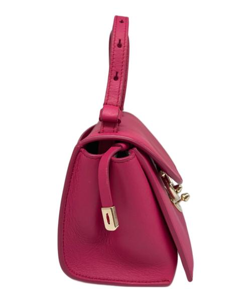 Salvatore Ferragamo（サルヴァトーレ フェラガモ）Salvatore Ferragamo (サルヴァトーレ フェラガモ) ステラショルダーバッグ ショッキングピンクの古着・服飾アイテム