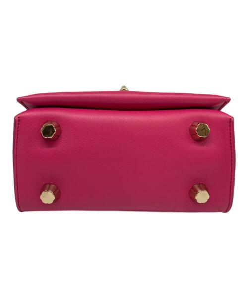 Salvatore Ferragamo（サルヴァトーレ フェラガモ）Salvatore Ferragamo (サルヴァトーレ フェラガモ) ステラショルダーバッグ ショッキングピンクの古着・服飾アイテム
