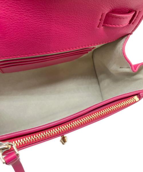 Salvatore Ferragamo（サルヴァトーレ フェラガモ）Salvatore Ferragamo (サルヴァトーレ フェラガモ) ステラショルダーバッグ ショッキングピンクの古着・服飾アイテム