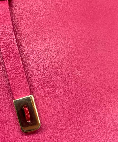 Salvatore Ferragamo（サルヴァトーレ フェラガモ）Salvatore Ferragamo (サルヴァトーレ フェラガモ) ステラショルダーバッグ ショッキングピンクの古着・服飾アイテム