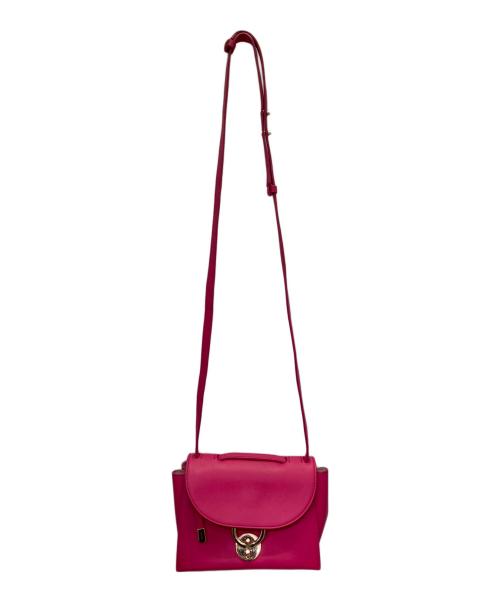 Salvatore Ferragamo（サルヴァトーレ フェラガモ）Salvatore Ferragamo (サルヴァトーレ フェラガモ) ステラショルダーバッグ ショッキングピンクの古着・服飾アイテム