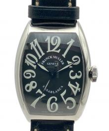 FRANCK MULLER（フランクミュラー）の古着「カサブランカ　5850　Ref.5850」｜黒文字盤