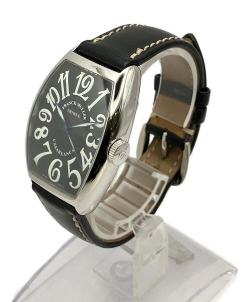 FRANCK MULLER（フランクミュラー）FRANCK MULLER (フランクミュラー) カサブランカ/5850/Ref.5850 黒文字盤 サイズ:32mmの古着・服飾アイテム
