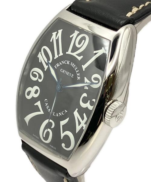 FRANCK MULLER（フランクミュラー）FRANCK MULLER (フランクミュラー) カサブランカ　5850　Ref.5850 黒文字盤 サイズ:32mmの古着・服飾アイテム